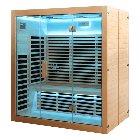 Kylin Low EMF Carbon Infrared Sauna Room 4 Person H6401 (HL-500K)