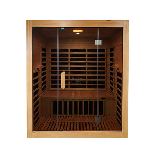 Kylin Low EMF Carbon Infrared Sauna Room 3 Person H6303 (Floor Heater included)