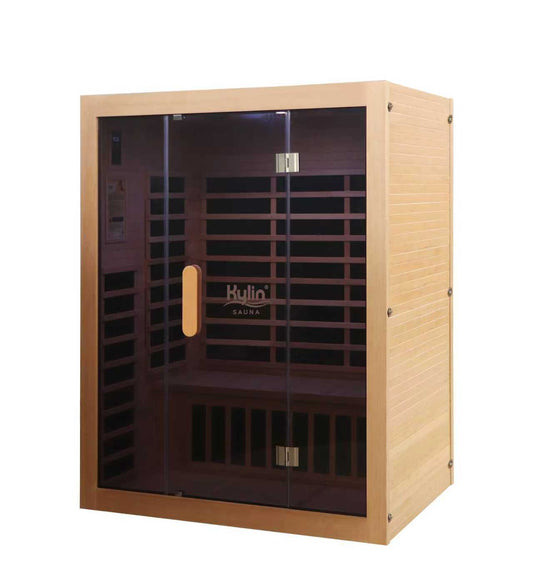 Kylin Low EMF Carbon Infrared Sauna Room 3 Person H6303