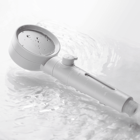 Kylin Home & Bath Series Shower ON-OFF Head Set With Filter & Ceramic Ball SHOF78-C1S1-WH