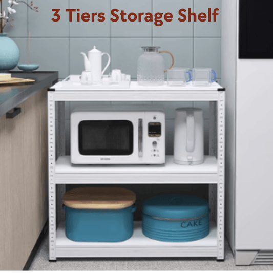 Kylin Storage Shelf Racking Shelving Steel Rack Pallet Storage (3 Tiers) 800mm*400mm*800mm