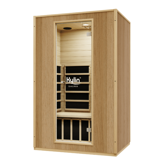 Kylin Low EMF Modern Carbon Far Infrared Sauna 2 person - K8201