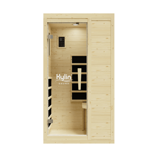 Kylin Nordic Spruce Carbon Infrared Sauna 1 Person KY-1E5