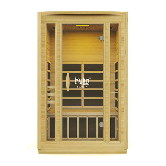 Kylin Ultra Low EMF Carbon Far Infrared Sauna 2 people - K8203 Low EMF
