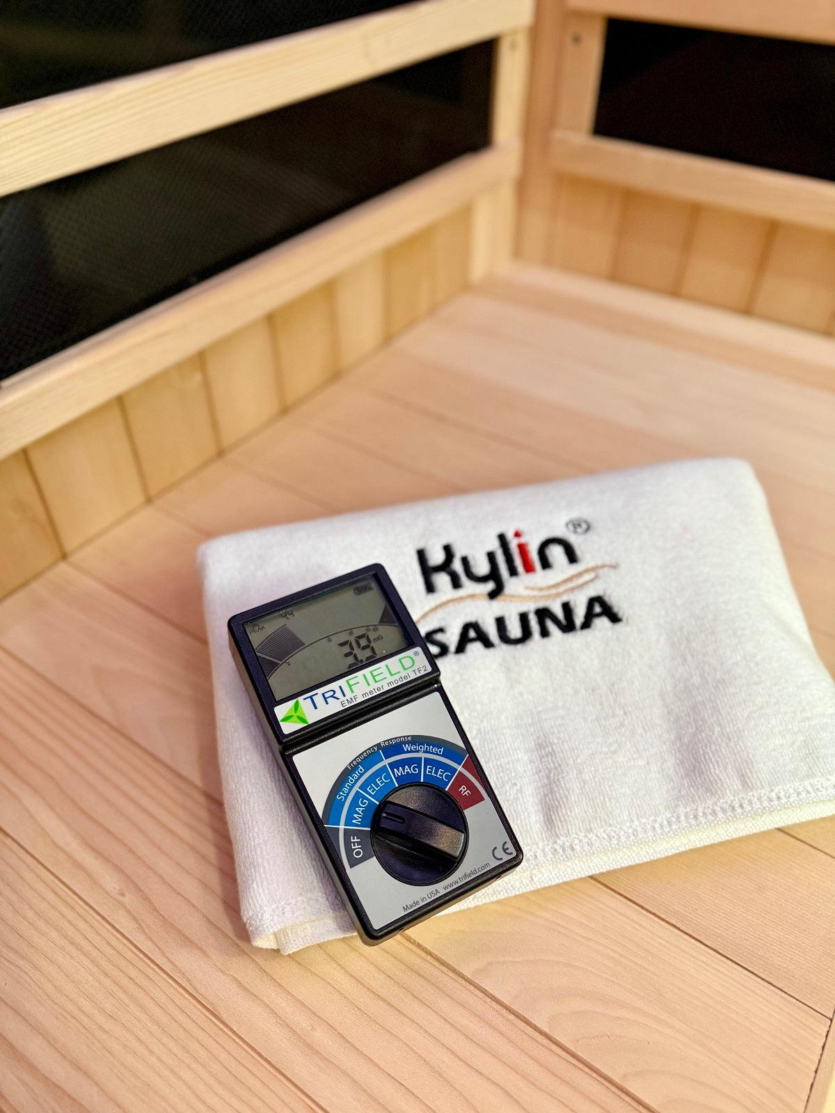 Kylin Full Spectrum Low EMF Carbon Far Infrared Sauna 2 people - K8200 FS