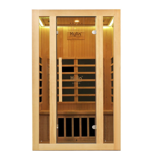 Kylin Low EMF Carbon Infrared Sauna Room 2 Person QD-D2