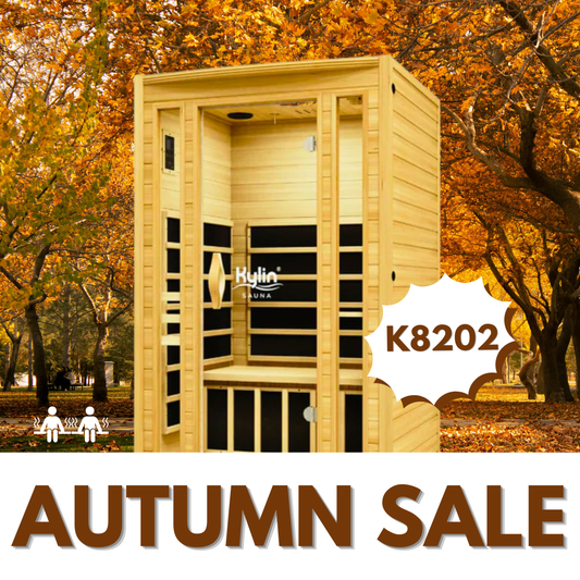 Kylin Low EMF Premium Carbon Far Infrared Sauna 2 people - K8202