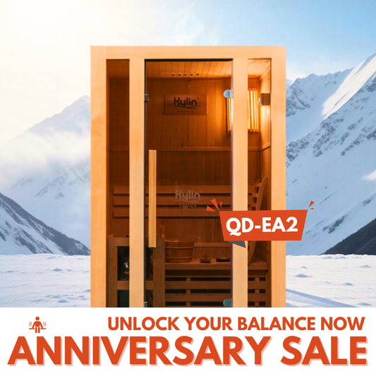 Kylin Traditional Steam Sauna Room 1 Person QD-EA2