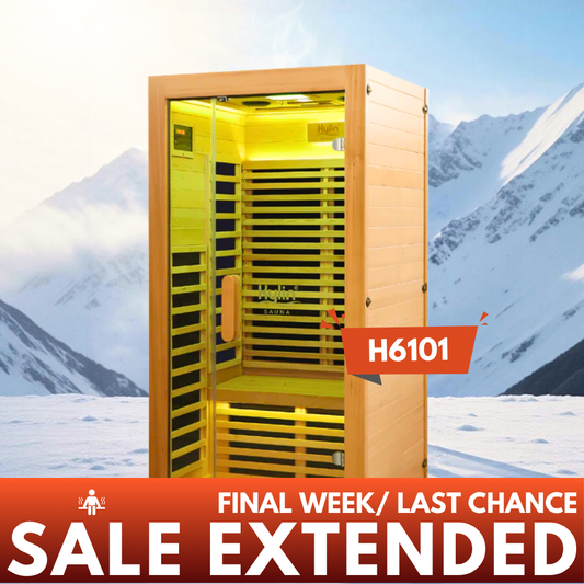Kylin Low EMF Carbon Infrared Sauna Room 1 Person H6101 (HL-200K)