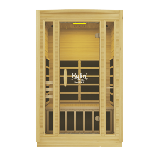 Kylin Full Spectrum Low EMF Carbon Far Infrared Sauna 2 people - K8200 FS