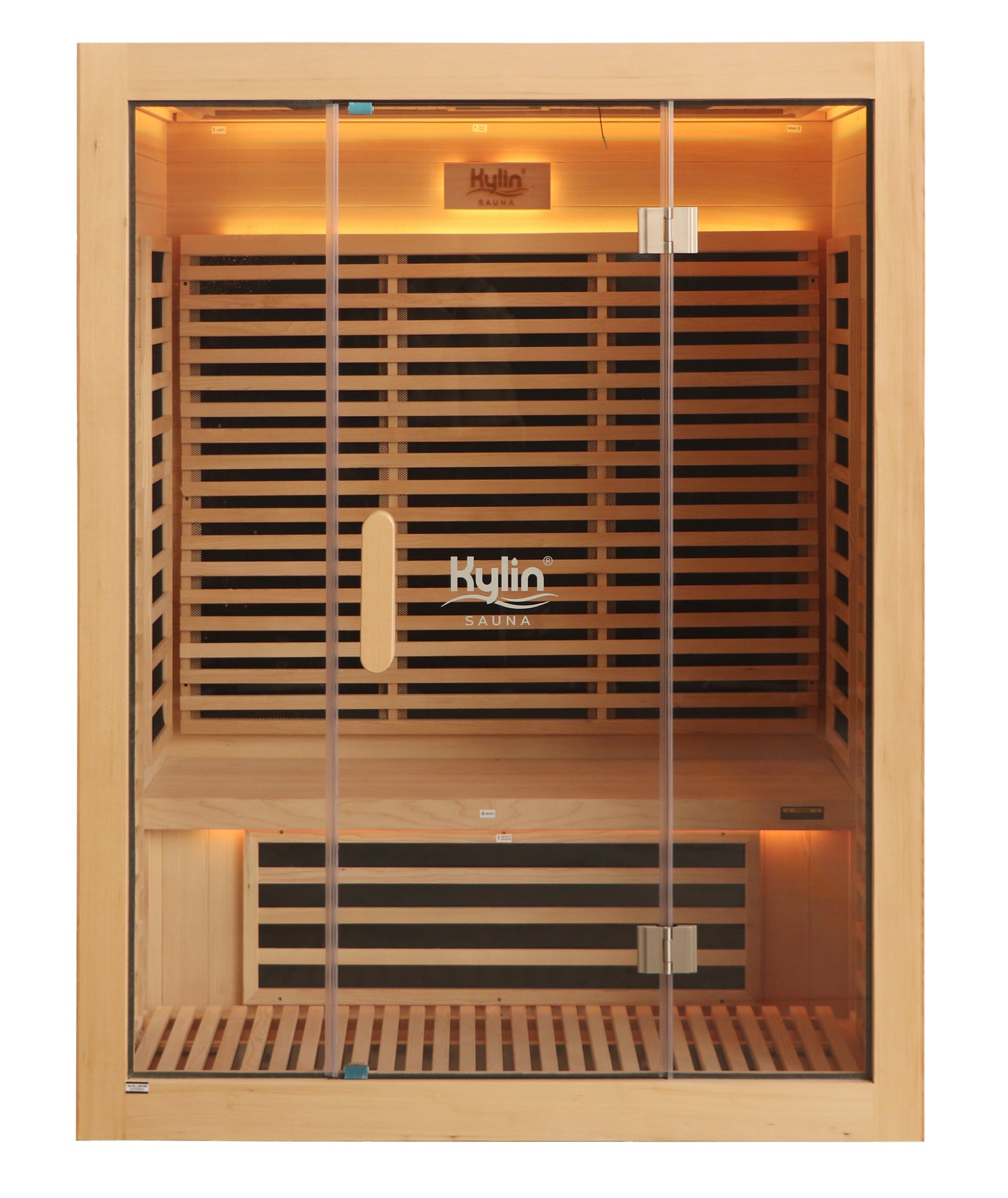 Kylin Low EMF Carbon Infrared Sauna Room 3 Person H6301-F