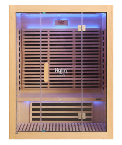 Kylin Low EMF Carbon Infrared Sauna Room 3 Person H6301-F