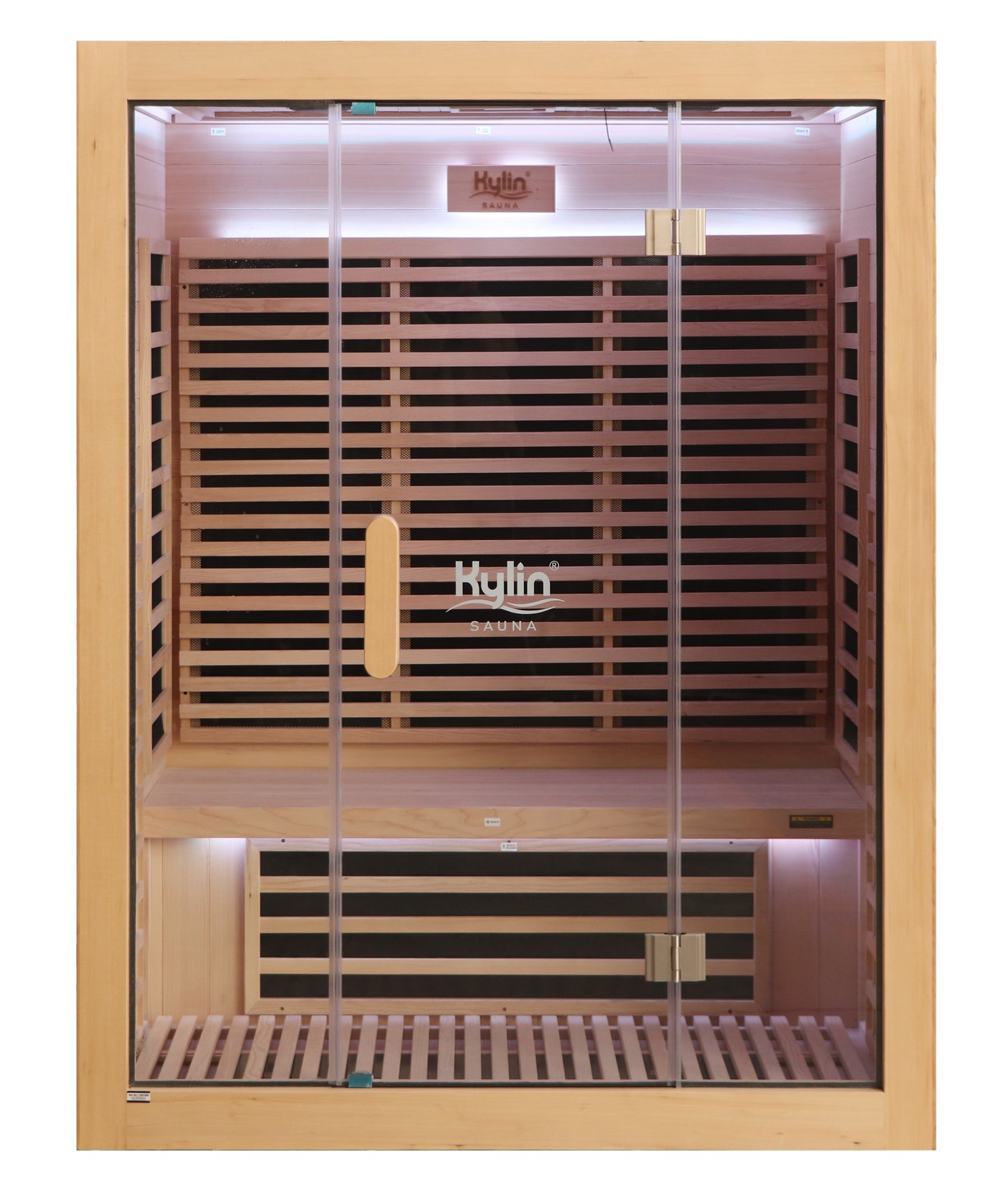 Kylin Low EMF Carbon Infrared Sauna Room 3 Person H6301-F