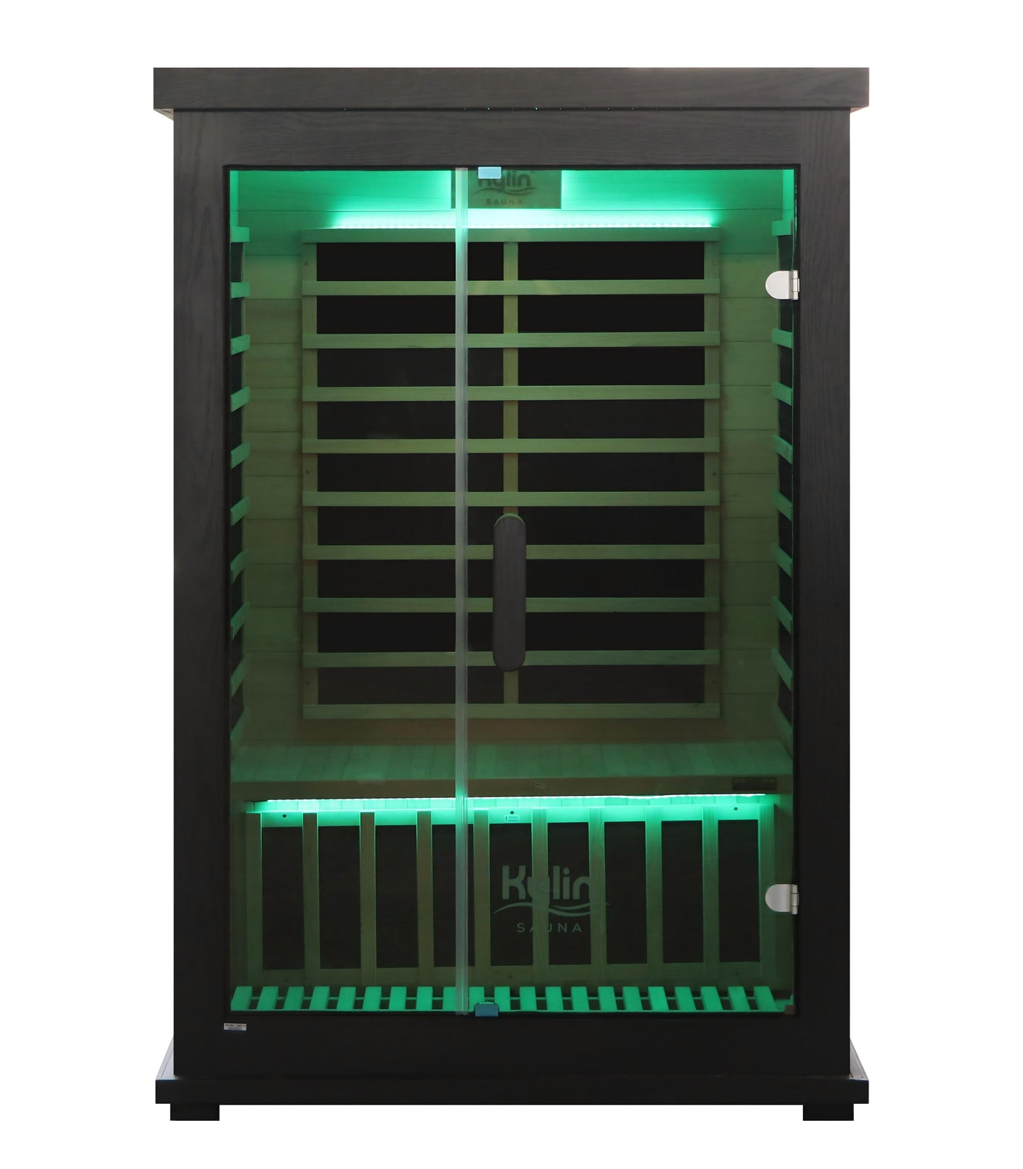 Kylin Carbon Infrared Sauna Room 2 Person Low EMF H6205 (Black)