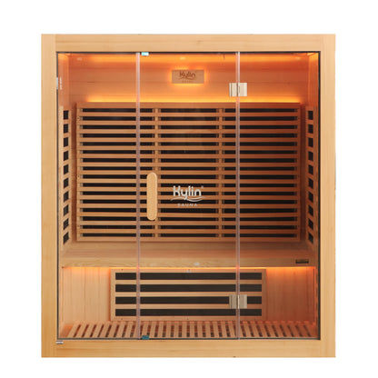 Kylin Low EMF Carbon Infrared Sauna Room 4 Person H6401-F