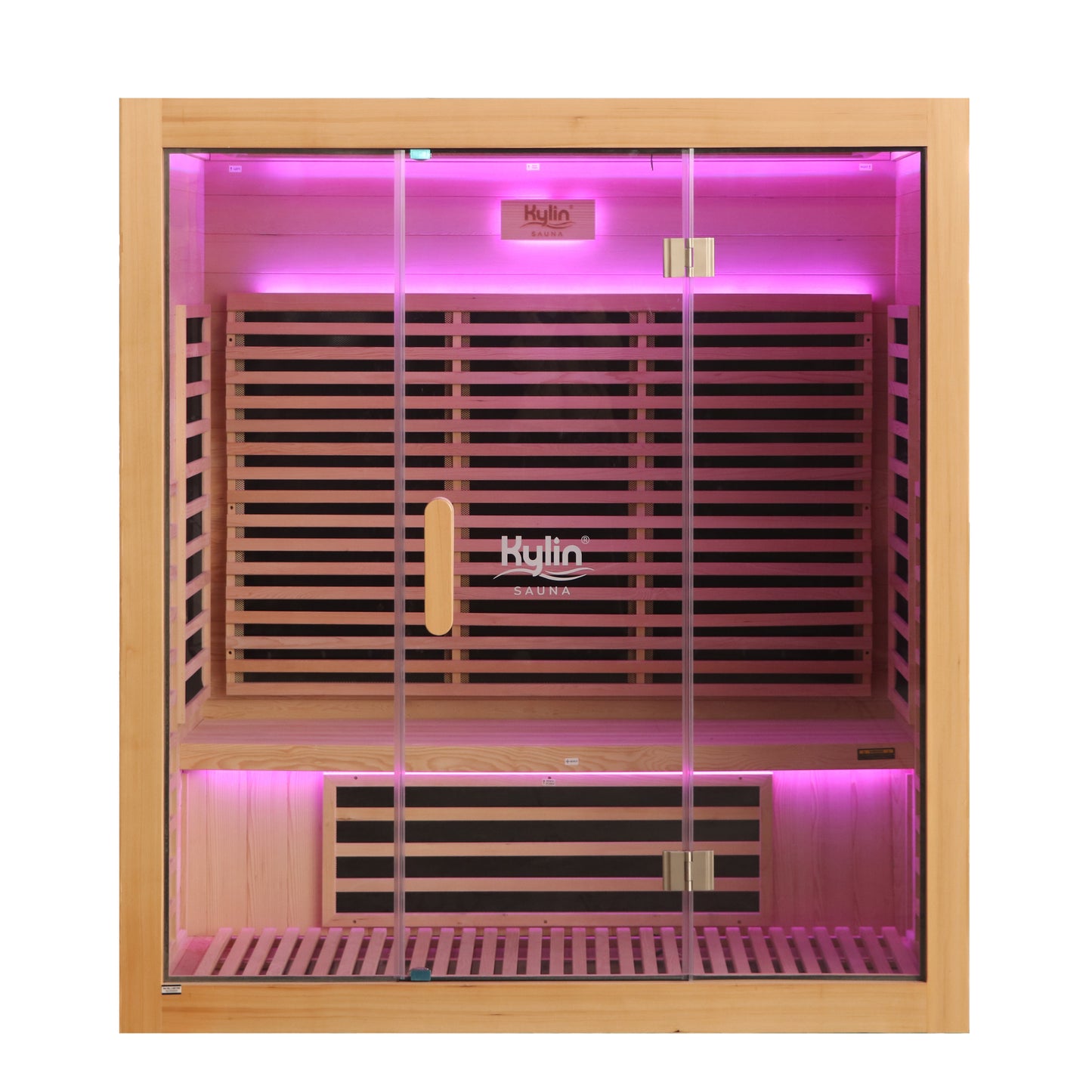Kylin Low EMF Carbon Infrared Sauna Room 4 Person H6401-F