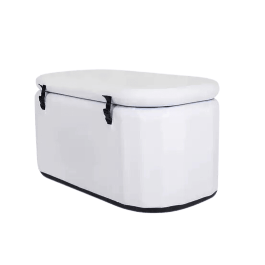 Kylin Portable Oval Ice Bath Tub 265L - White