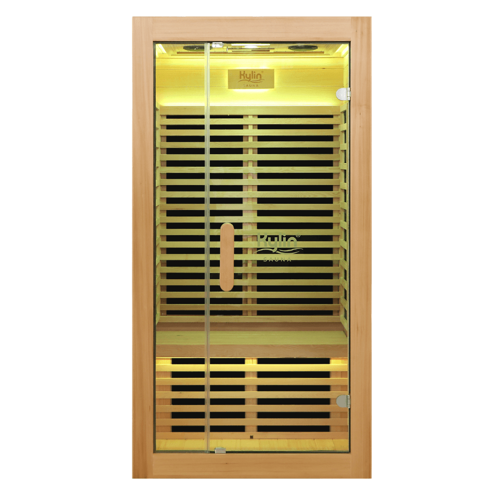 Kylin Low EMF Carbon Infrared Sauna Room 1 Person H6101 (HL-200K)