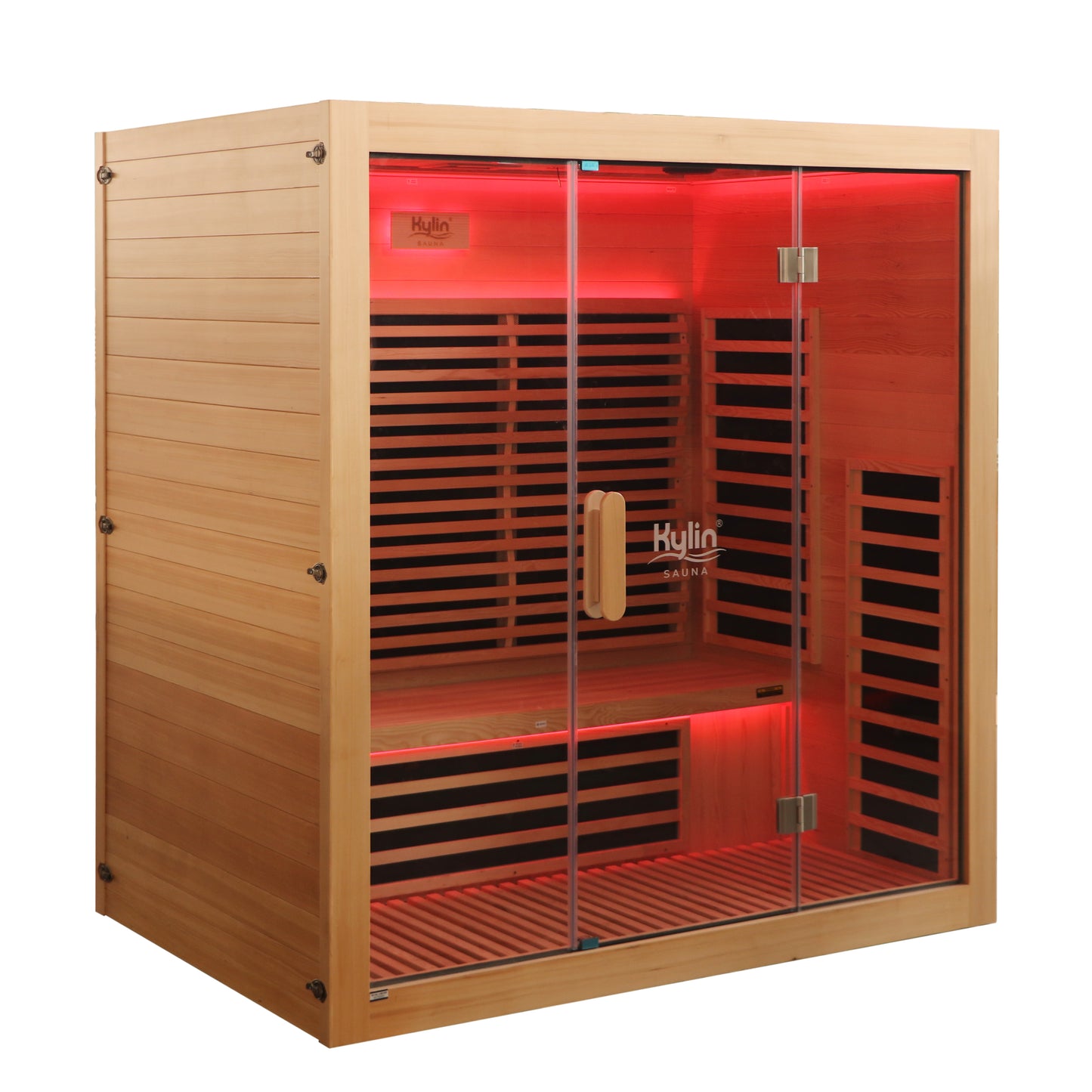 Kylin Low EMF Carbon Infrared Sauna Room 4 Person H6401-F
