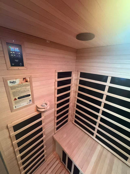 Kylin Low EMF Carbon Infrared Sauna Room 3 Person H6303 (Floor Heater included)