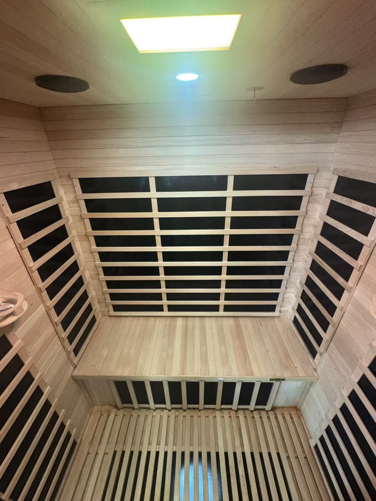 Kylin Low EMF Carbon Infrared Sauna Room 3 Person H6303 (Floor Heater included)