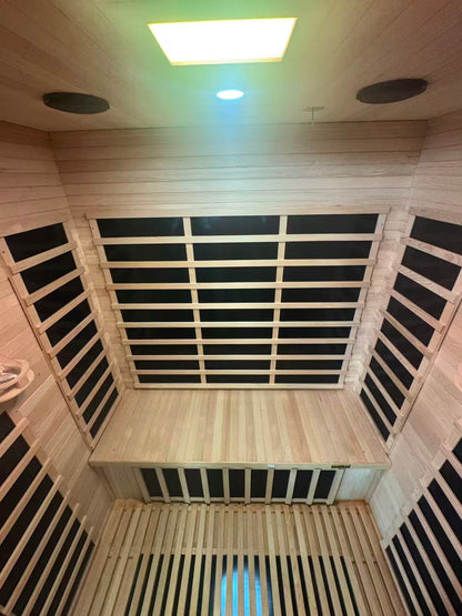 Kylin Low EMF Carbon Infrared Sauna Room 3 Person H6303 (Floor Heater included)
