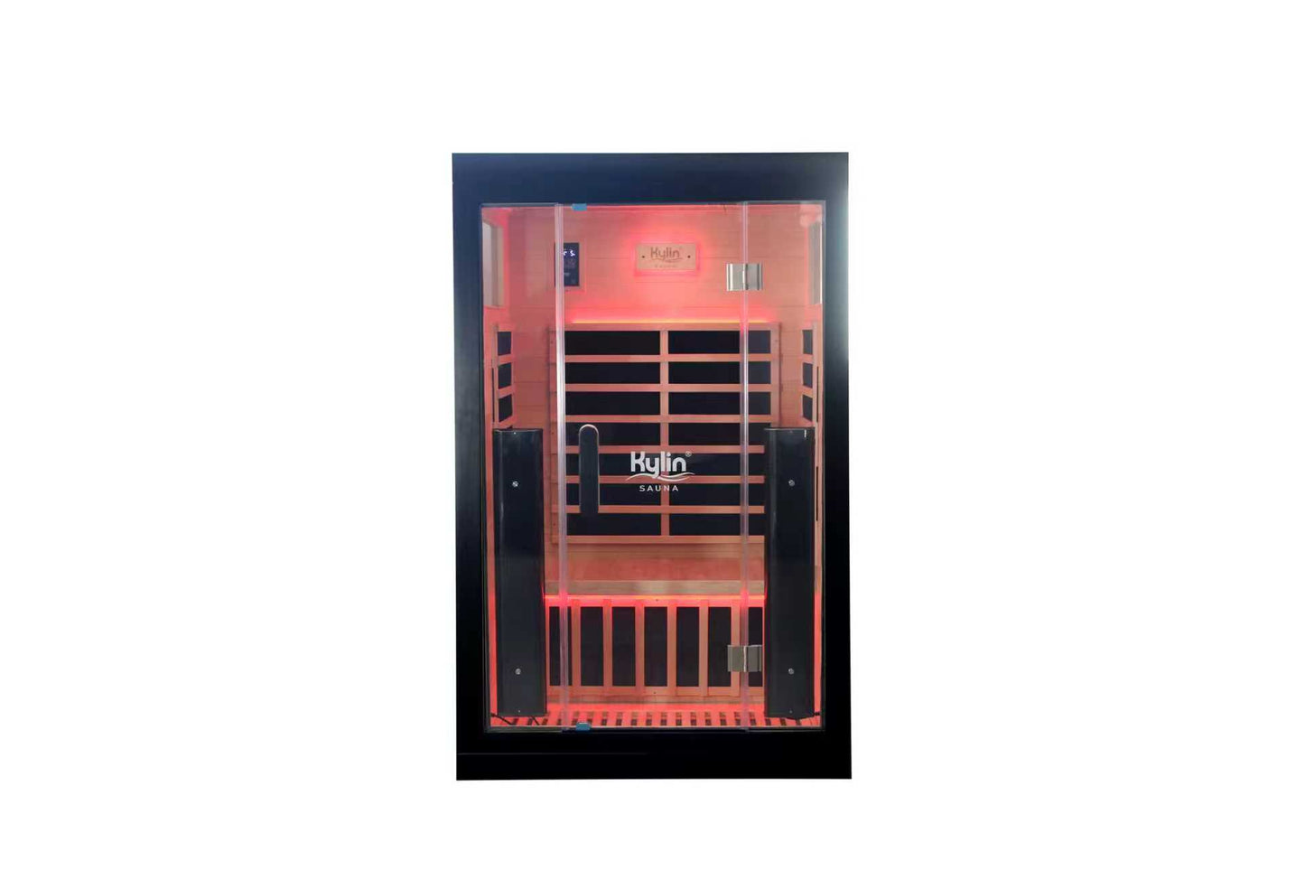 Kylin Full Spectrum Low EMF Carbon Far Infrared Sauna 2 people H6206-FS (Black)