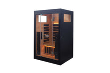 Kylin Full Spectrum Low EMF Carbon Far Infrared Sauna 2 people H6206-FS (Black)