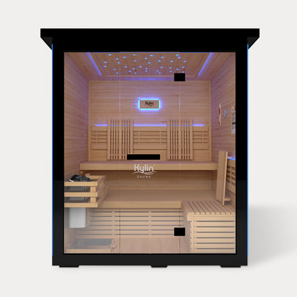 Kylin Outdoor Steam Sauna Room 4 Person LB401