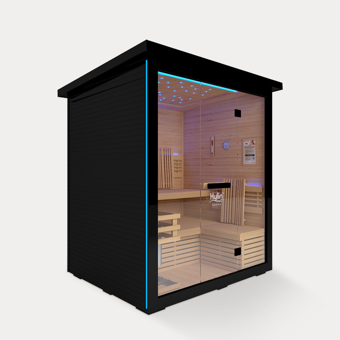 Kylin Outdoor Steam Sauna Room 4 Person LB401