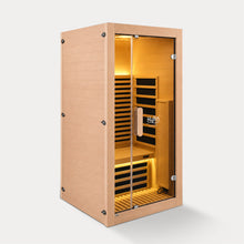 Kylin Premium Full Spectum Ultra Low EMF Infrared Sauna Room 1 Person H6134 (Floor Heater included)