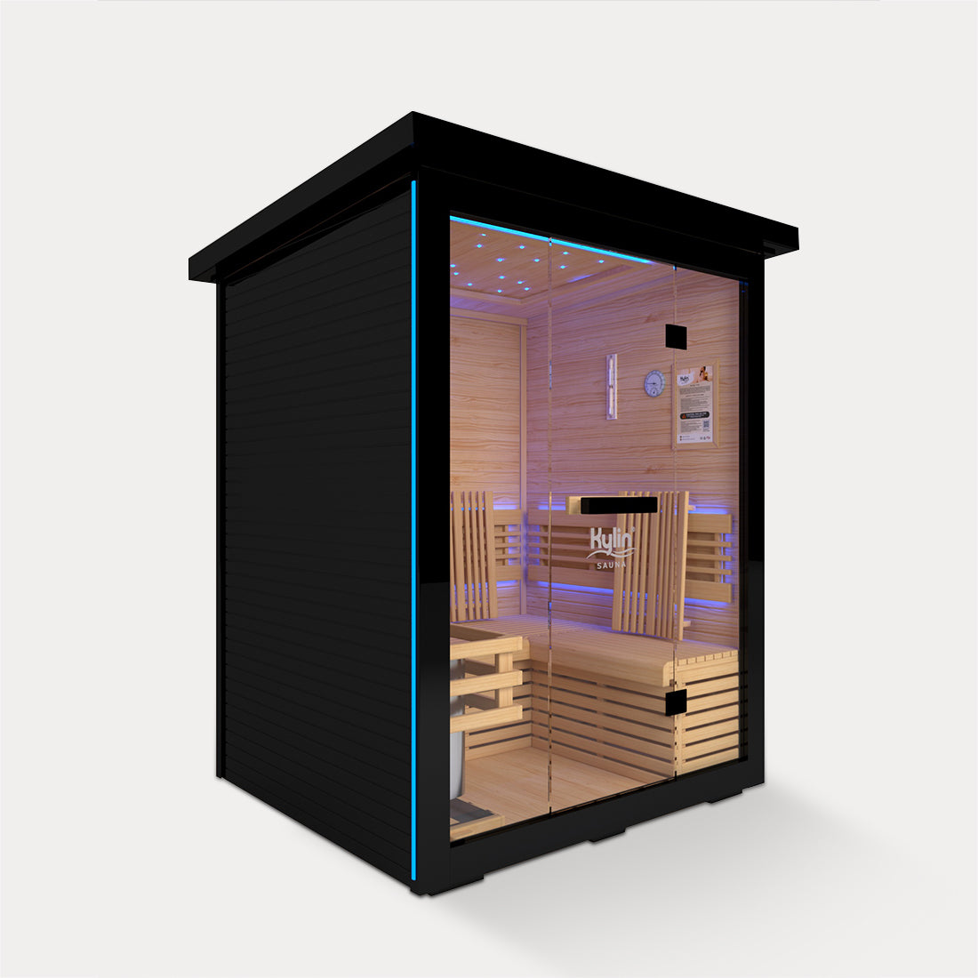 Kylin Outdoor Steam Sauna Room 2 Person LB301