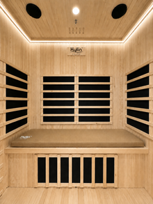 Kylin Sauna Bench Seat Cushion for 3 person sauna- 137*42*5 - Brown