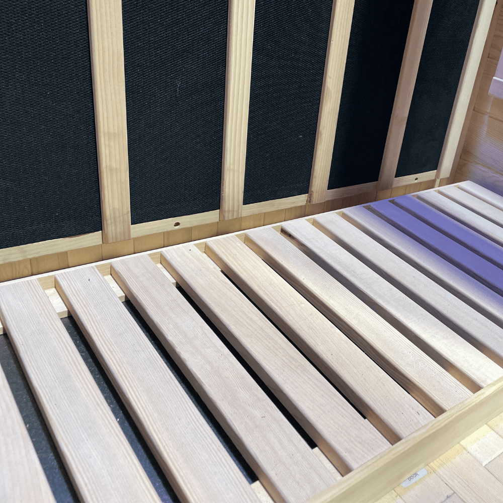 Kylin 2 Person Sauna Additional Low EMF Foot Heater  (K8202, K8200 FS)
