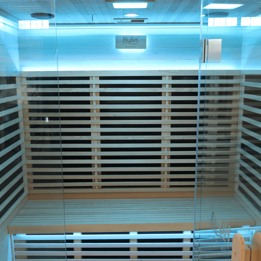 Kylin Low EMF Carbon Infrared Sauna Room 4 Person H6401 (HL-500K)
