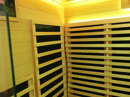 Kylin Low EMF Carbon Infrared Sauna Room 3 Person H6301 (HL-400K)