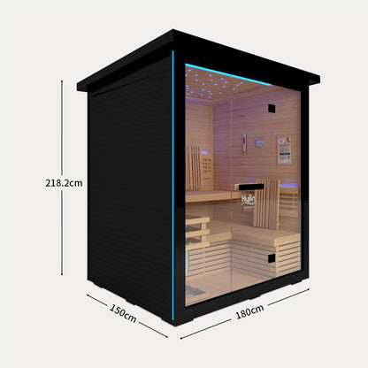 Kylin Outdoor Steam Sauna Room 4 Person LB401