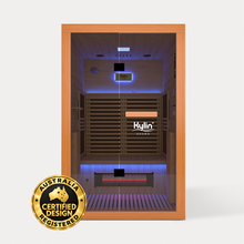 Kylin Red Cedar Carbon Full Spectrum Infrared Sauna Room 2 Person Low EMF L9201