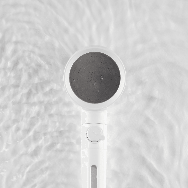 Kylin Home & Bath Series Shower ON-OFF Head Set With Filter & Ceramic Ball SHOF78-C1S1-WH
