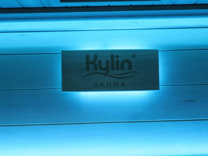 Kylin Low EMF Carbon Infrared Sauna Room 4 Person H6401 (HL-500K)