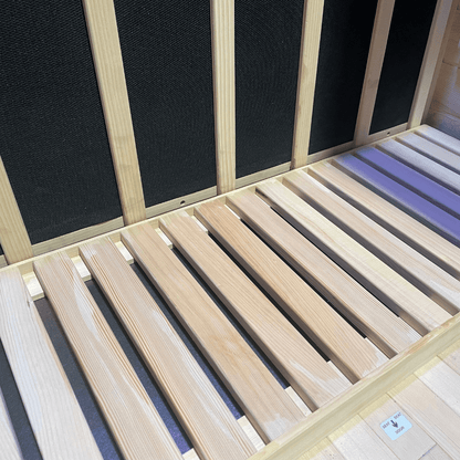 Kylin 2 Person Sauna Additional Low EMF Foot Heater  (K8202, K8200 FS)