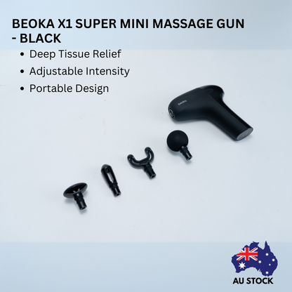 Beoka UNI K Portable Massage Gun - Black