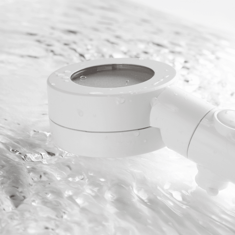 Kylin Home & Bath Series Shower ON-OFF Head Set With Filter & Ceramic Ball SHOF78-C1S1-WH
