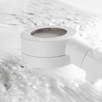 Kylin Home & Bath Series Shower ON-OFF Head Set With Filter & Ceramic Ball SHOF78-C1S1-WH