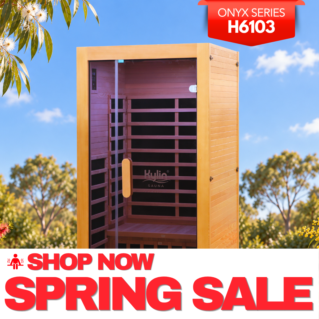 Kylin Low EMF Carbon Infrared Sauna Room 1 Person H6103 (Floor Heater included)