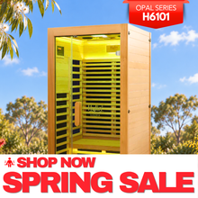 Kylin Low EMF Carbon Infrared Sauna Room 1 Person H6101 (HL-200K)