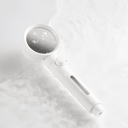 Kylin Home & Bath Series Shower ON-OFF Head Set With Filter & Ceramic Ball SHOF78-C1S1-WH