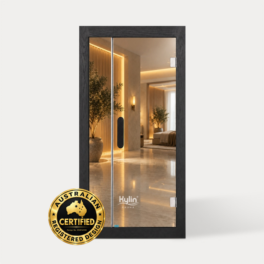 Kylin Premium Full Spectum Ultra Low EMF Infrared Sauna Room 1 Person H6133 (Floor Heater included)