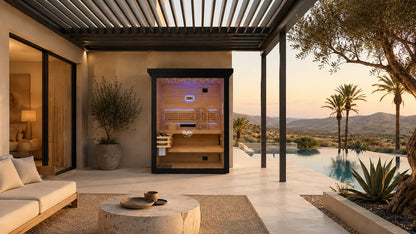 Kylin Outdoor Steam Sauna Room 3 Person LB302