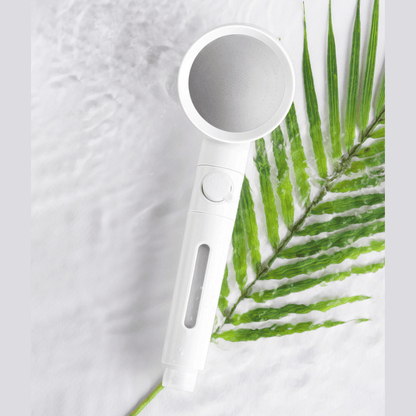 Kylin Home & Bath Series Shower ON-OFF Head Set With Filter & Ceramic Ball SHOF78-C1S1-WH